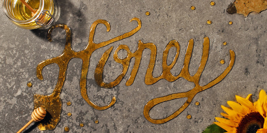 Food Typography: We Turned Foods Into The Words That Represent Them Food Typography: We Turned Foods Into The Words That Represent Them