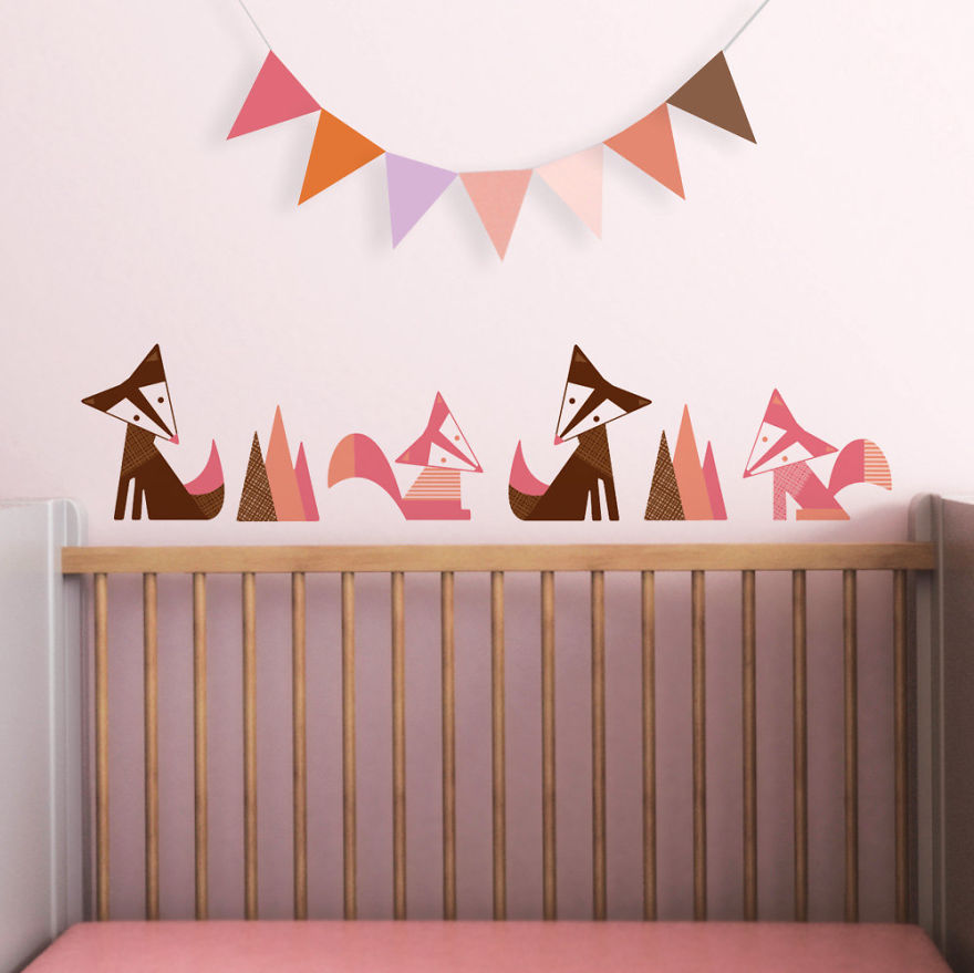 Fox Wall Stickers