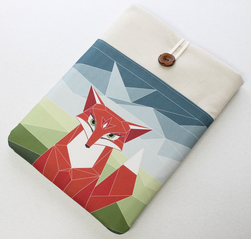 Fox Macbook Laptop Sleeve