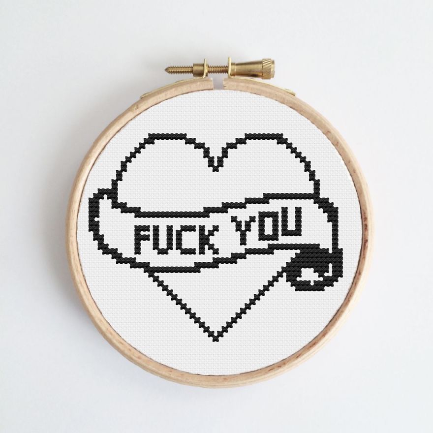 Naughty Cross Stitches By Grace Mckenzie