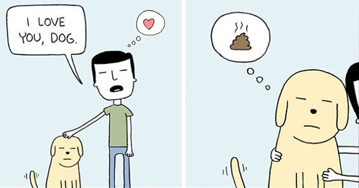 164 Funny Animal Comics Show Their Human-Like Problems