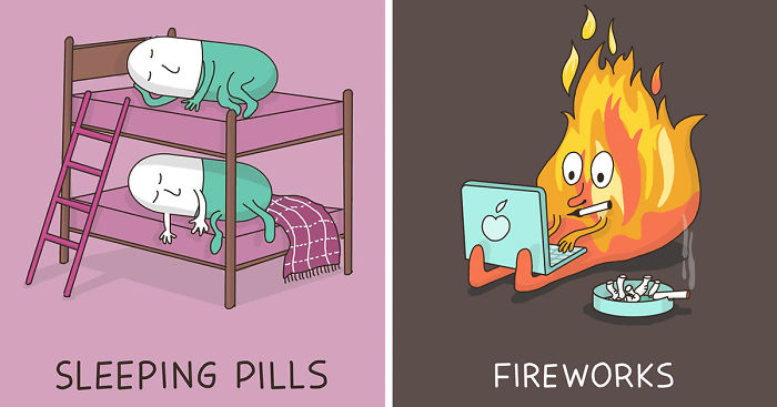 I Illustrate The Literal Meanings Of Idioms