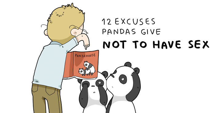 12 Excuses Pandas Give Not To Have Sex