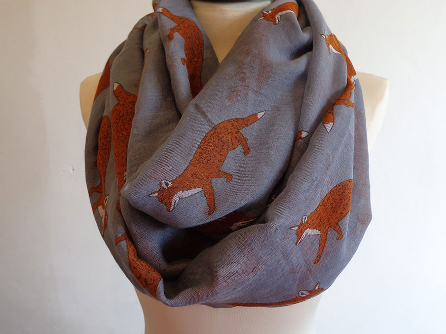 Fox Infinity Scarf
