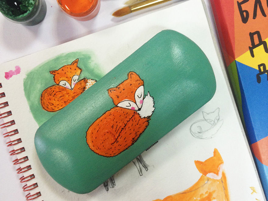 Fox Glasses Case