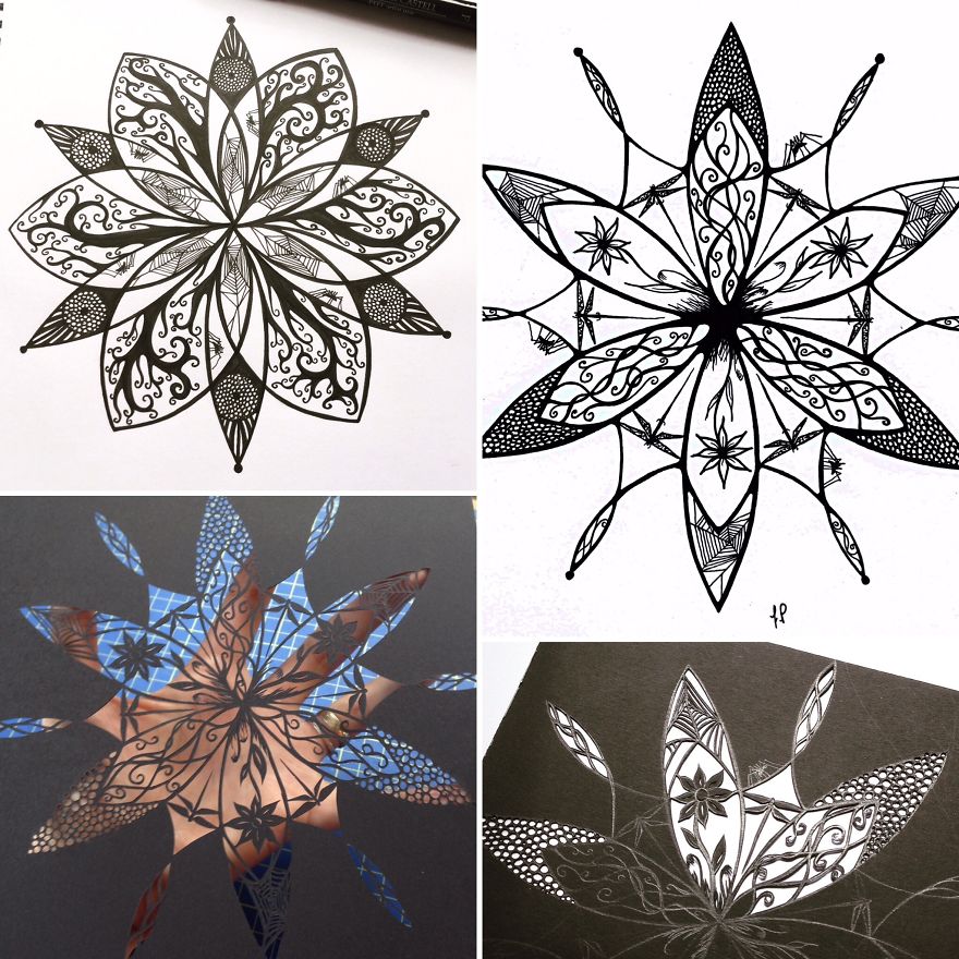 I Create Devilishly Delicate Paper Cuts