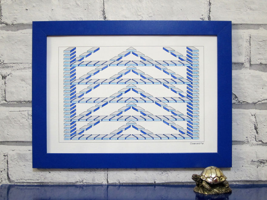 I Created Impossible 3d Optical Illusions You Can Color In I Created Impossible 3d Optical Illusions You Can Color In