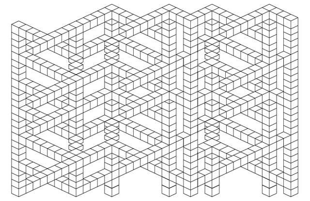 I Created Impossible 3d Optical Illusions You Can Color In I Created Impossible 3d Optical Illusions You Can Color In