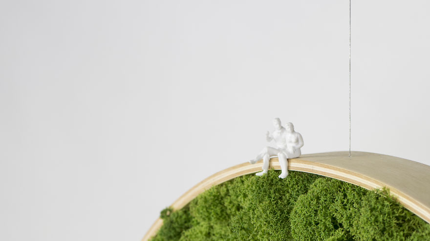 I Made A Moss Clock Using 2kg Of Moss I Made A Moss Clock Using 2kg Of Moss