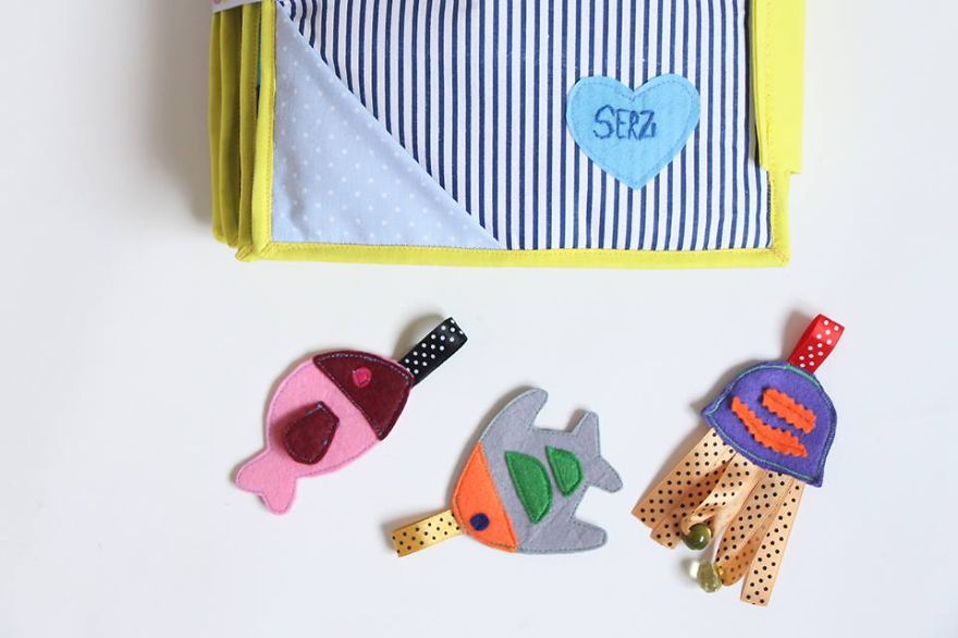 I Make Playful Felt Books For Kids