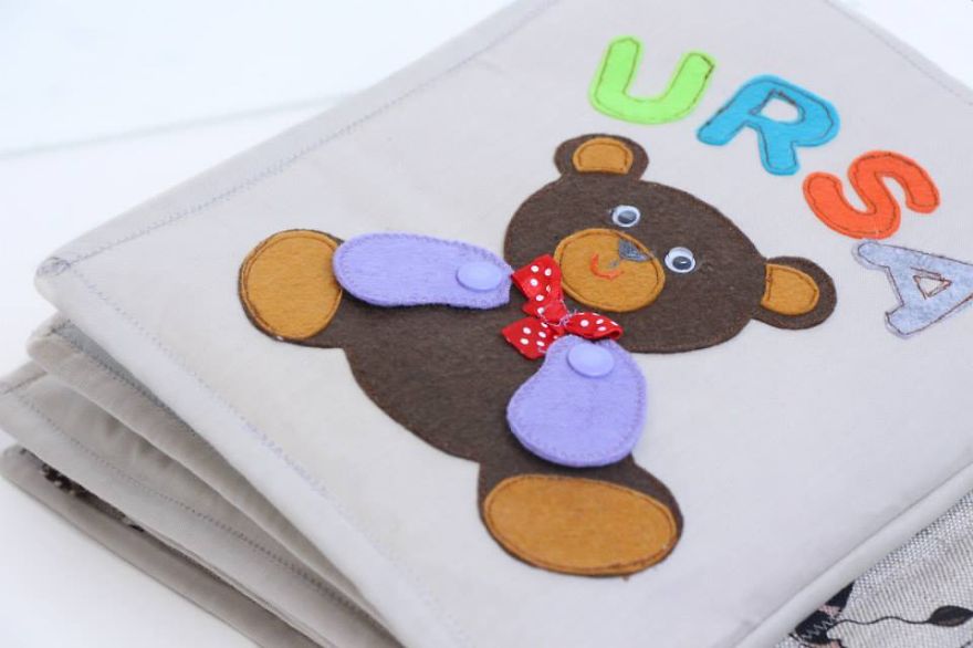 I Make Playful Felt Books For Kids