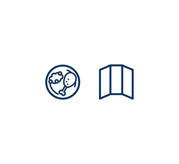 Menu (Matseðill) = Food + Note/leaflet