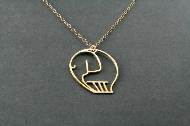 Cute Elephant Necklace