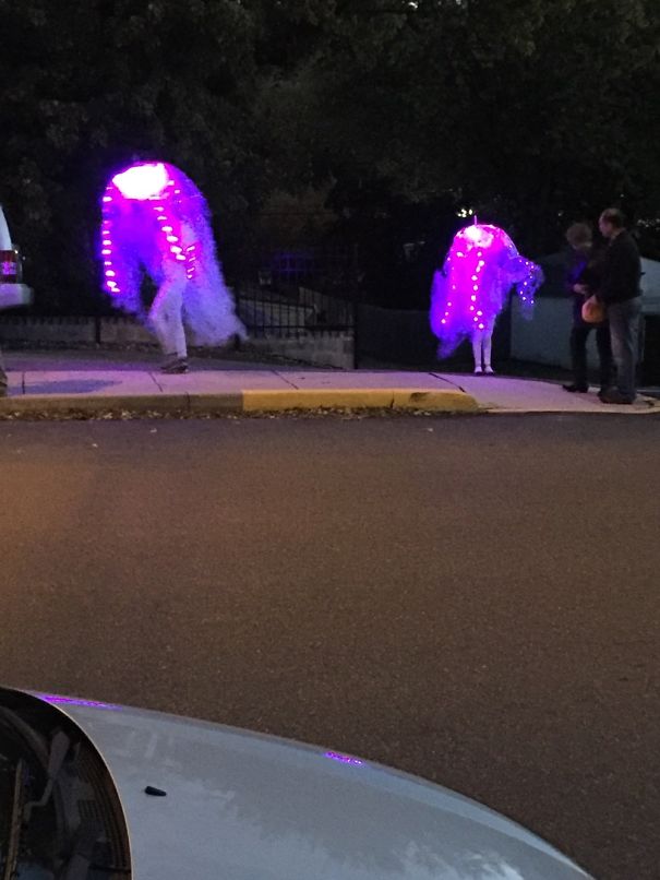 Neighbor Kids As Jellyfish