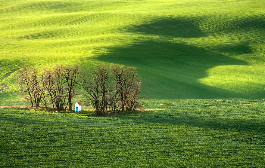 Hypnotizing Beauty Of Moravian Fields In The Czech Republic Hypnotizing Beauty Of Moravian Fields In The Czech Republic