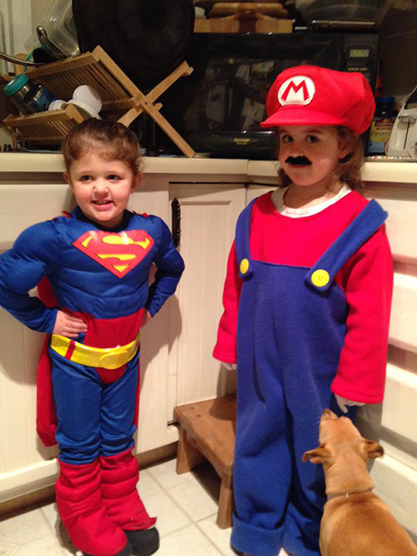 Spider Man And Super Mario