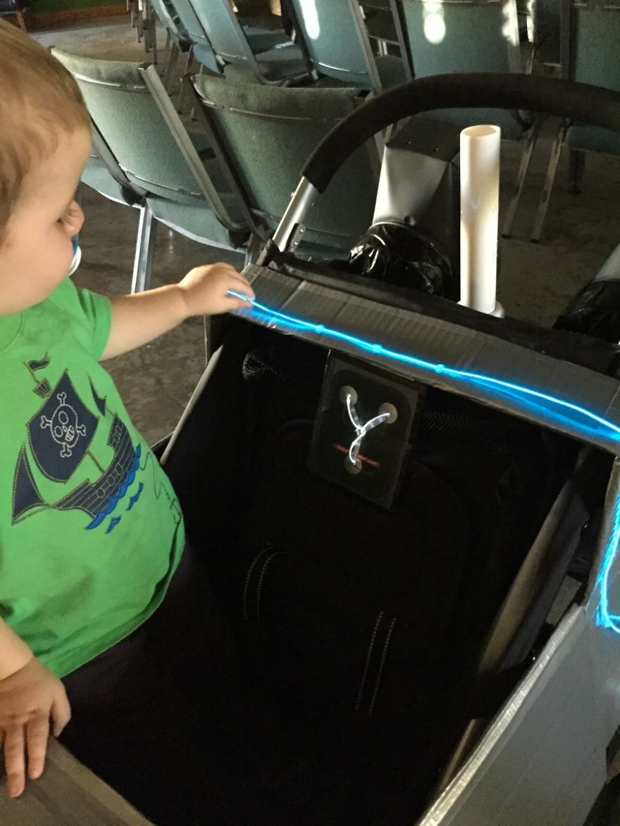 I Made This Back To The Future Delorean Out Of A Stroller I Made This Back To The Future Delorean Out Of A Stroller