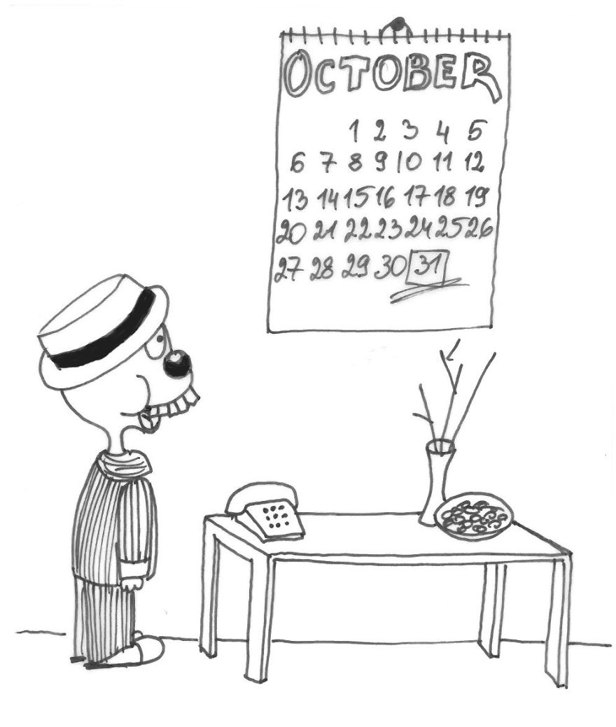 Lucky's Lucky Day: Funny Halloween Comics