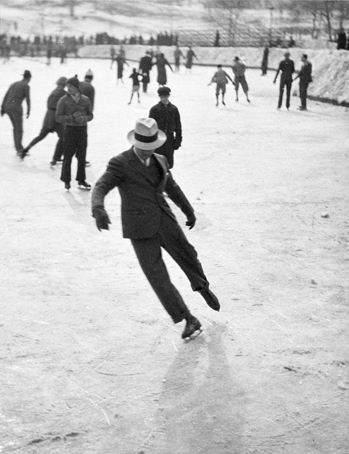 A Man Ice Skating (1937)