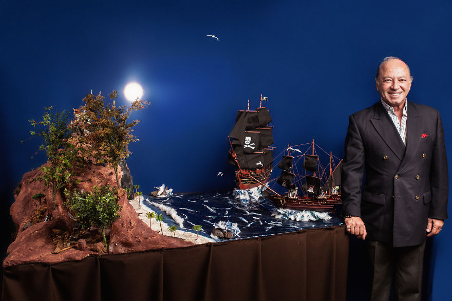 My Dad Made A Scale-model Of The World Of Pirates He Made Up To Tell Us Bedtime Stories My Dad Made A Scale-model Of The World Of Pirates He Made Up To Tell Us Bedtime Stories