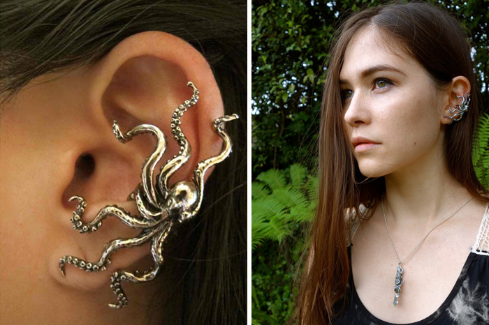 Octopus Ear Cuff