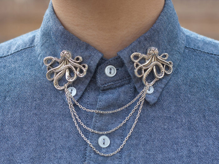 Octopus Collar Clip