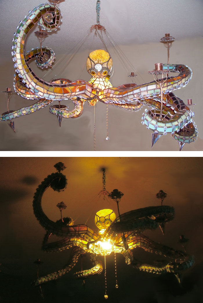 Octopus Chandelier