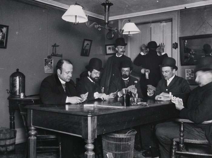 Men Playing Poker