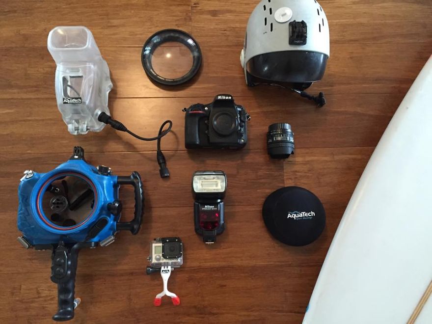 I Photograph Surfers From Inside Barrel Waves At Night I Photograph Surfers From Inside Barrel Waves At Night