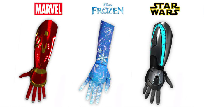 Disney-Themed Prosthetic Bionic Limbs To Be Made For Kids