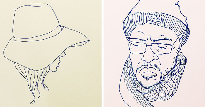 I Secretly Draw People On The New York City Subway