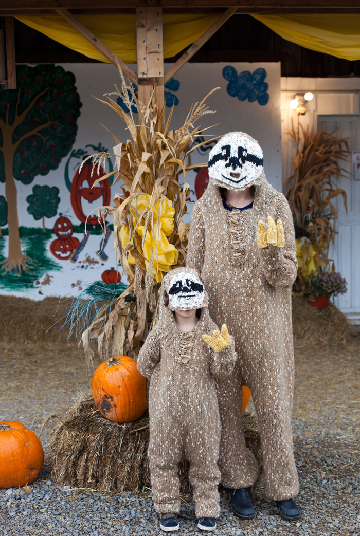 I Made Sloth Onesies For My Son And I To Wear On Halloween I Made Sloth Onesies For My Son And I To Wear On Halloween