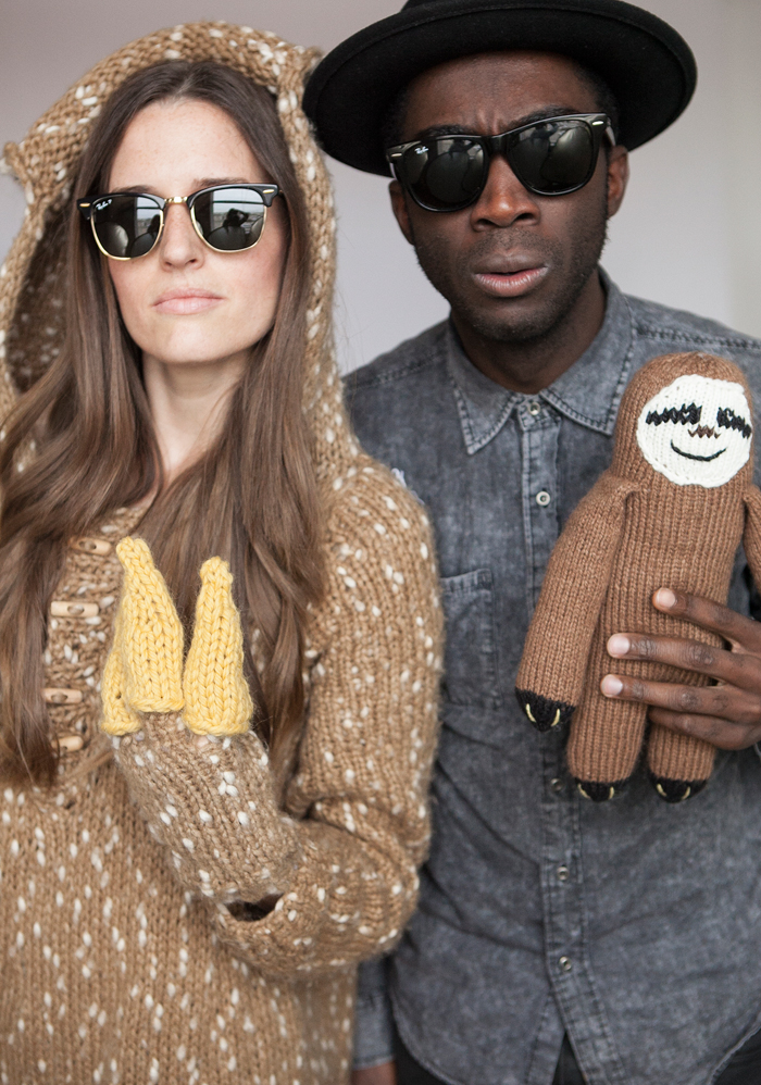 I Made Sloth Onesies For My Son And I To Wear On Halloween I Made Sloth Onesies For My Son And I To Wear On Halloween