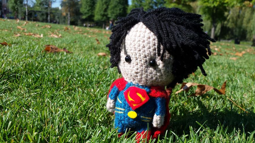 I Crochet Tiny Superheroes And Carry Them With Me So They'd Save My Day