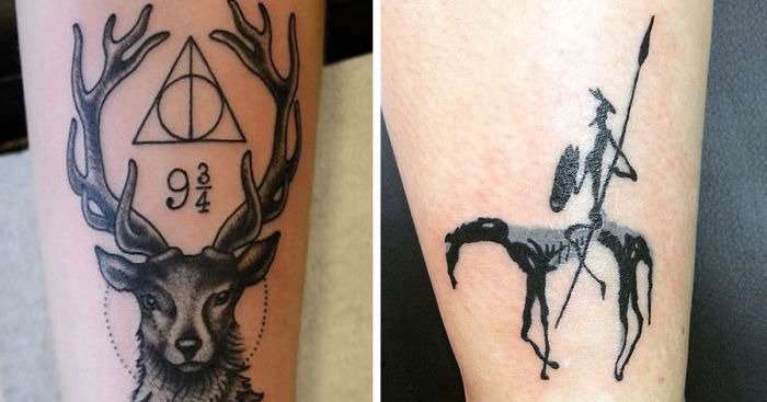 80 Book-Inspired Tattoos For Bookworms