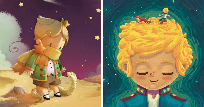 150 Artists Collaborate To Illustrate The Book Le Petit Prince