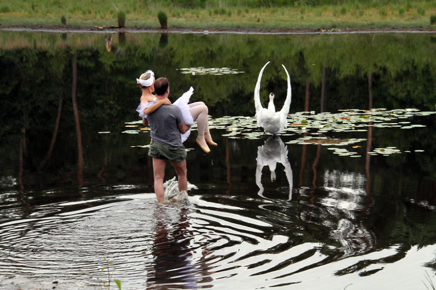 The Making Of 'Swan Lake,' My Wet Plate Collodion Photo