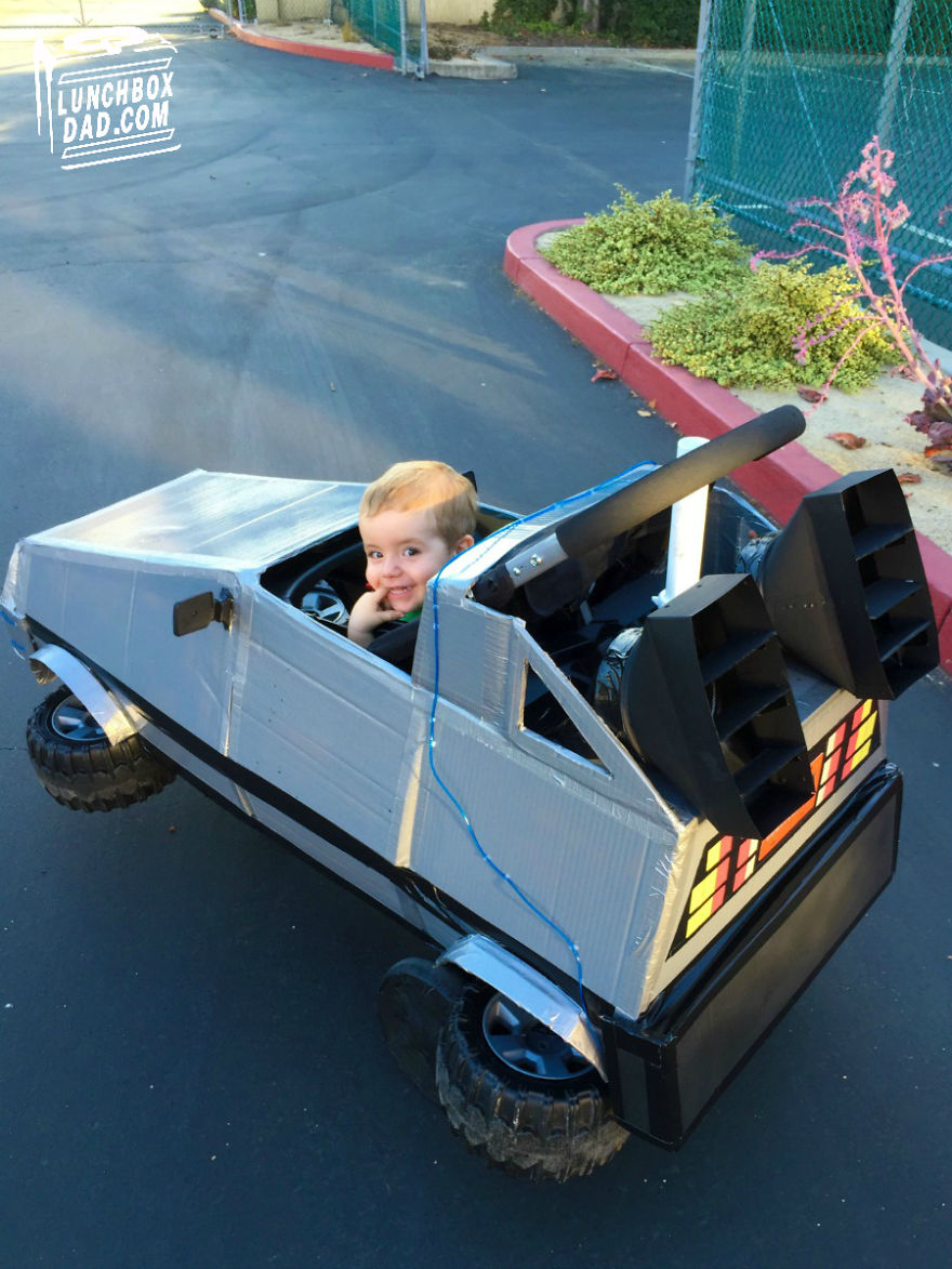 I Made This Back To The Future Delorean Out Of A Stroller