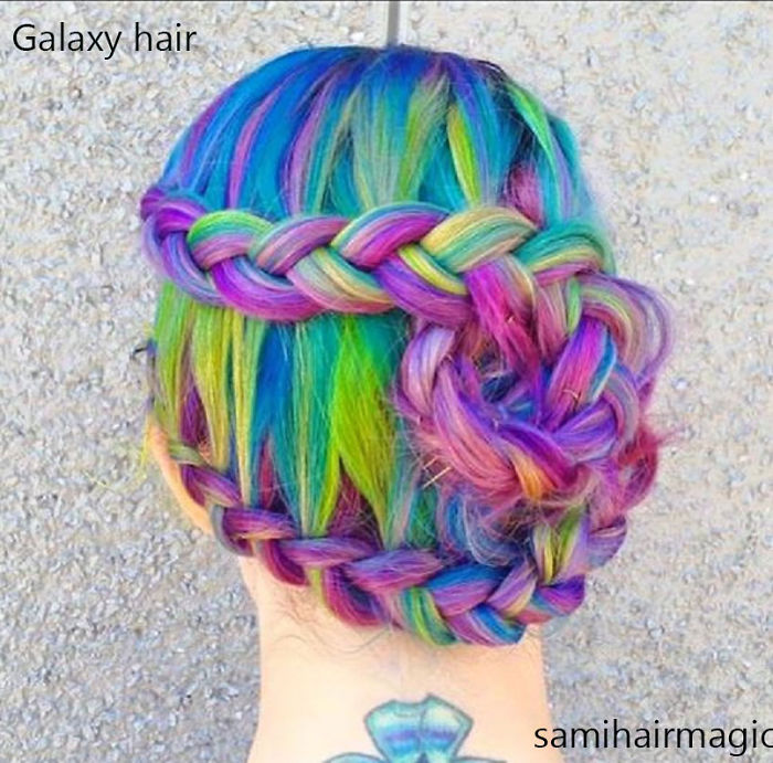Galaxy Hair That's Outta This World