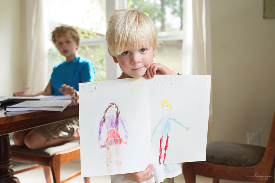 6-Year-Old Kaden Made The Cutest Gift Ever For His Hospitalized BFF