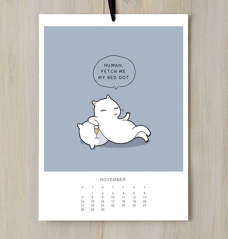 I Created A Cat Calendar To Make You Smile All Year Round In 2016 I Created A Cat Calendar To Make You Smile All Year Round In 2016