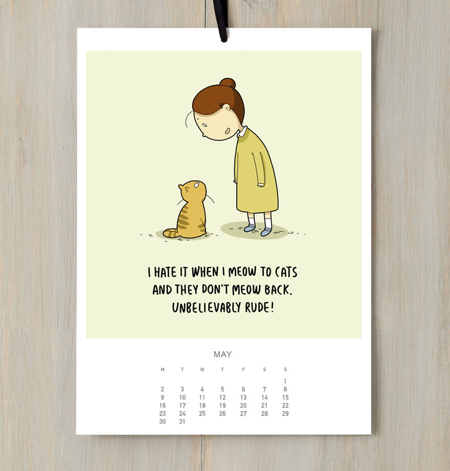 I Created A Cat Calendar To Make You Smile All Year Round In 2016 I Created A Cat Calendar To Make You Smile All Year Round In 2016