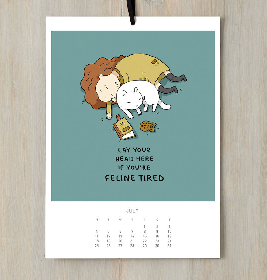 I Created A Cat Calendar To Make You Smile All Year Round In 2016 I Created A Cat Calendar To Make You Smile All Year Round In 2016