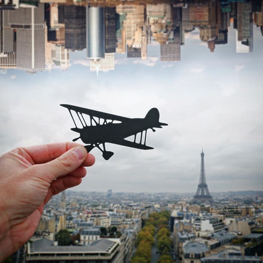 I Transform Famous Landmarks Using Paper Cutouts (Part 2) I Transform Famous Landmarks Using Paper Cutouts (Part 2)