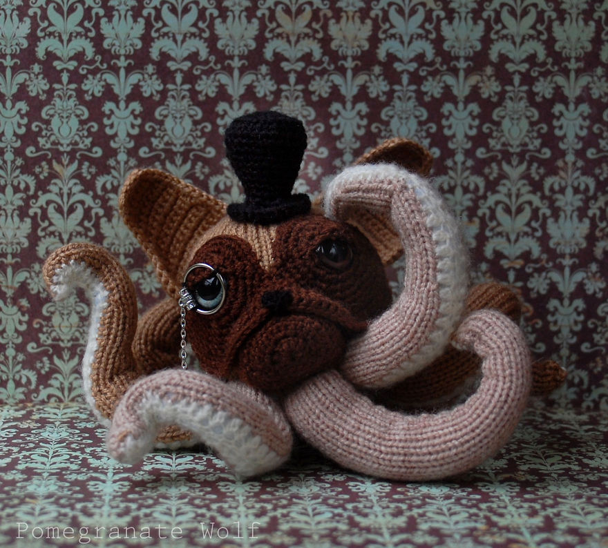 I Crochet Octodogs Based On Different Dog Breeds I Crochet Octodogs Based On Different Dog Breeds