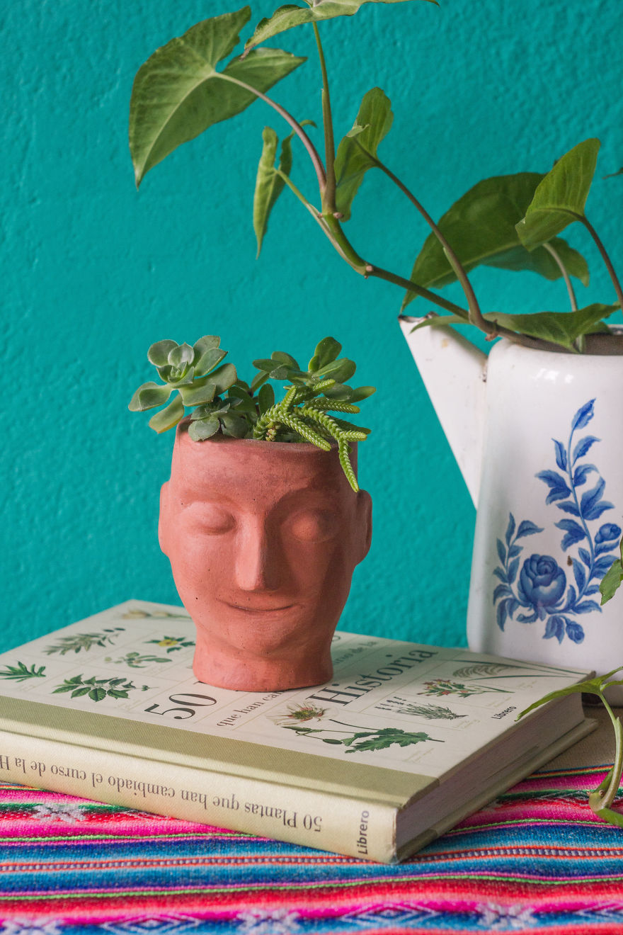 Zen Concrete Planter From Fb/puchacaray