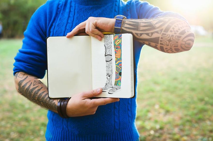 Coloring Notebook With Beautiful Coloring Pages Helps Adults Relax Coloring Notebook With Beautiful Coloring Pages Helps Adults Relax