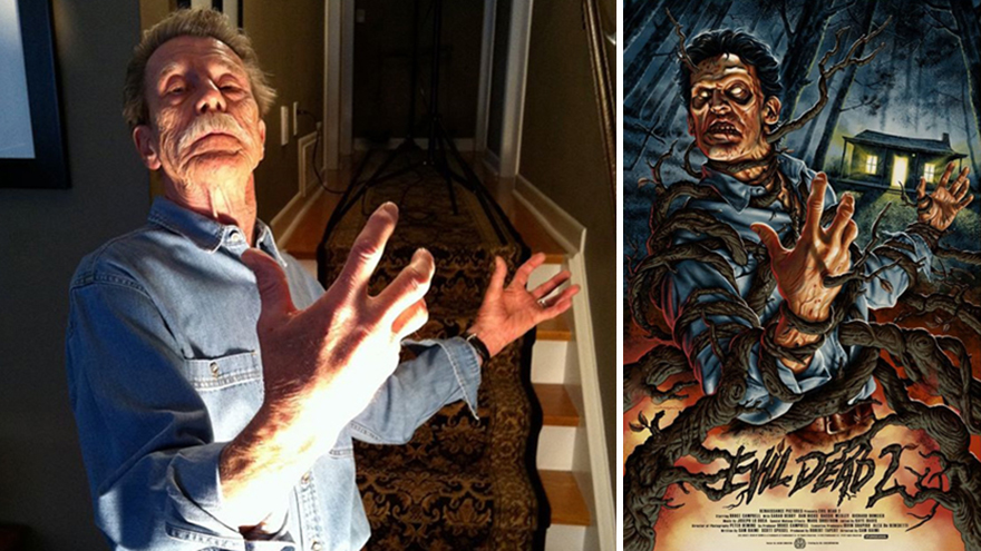 My Dad Poses For My Movie Posters That I Paint My Dad Poses For My Movie Posters That I Paint