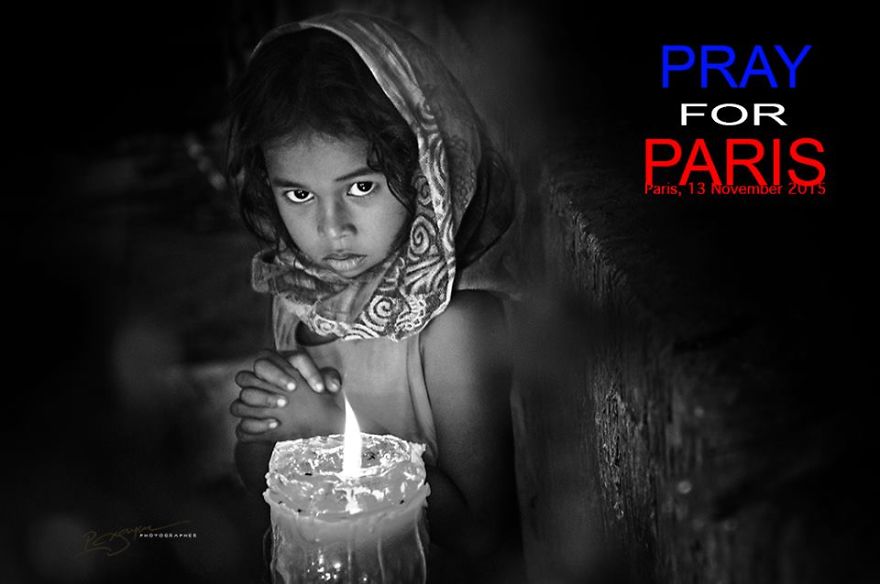 #PrayForParis From Vietnam (Nguyen Vu Phuoc)