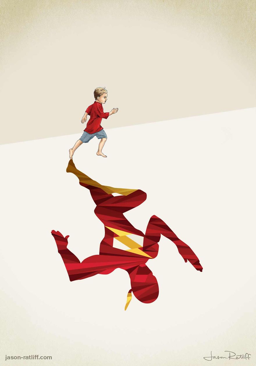 Super Shadows: I Explore The Power Of A Child's Imagination